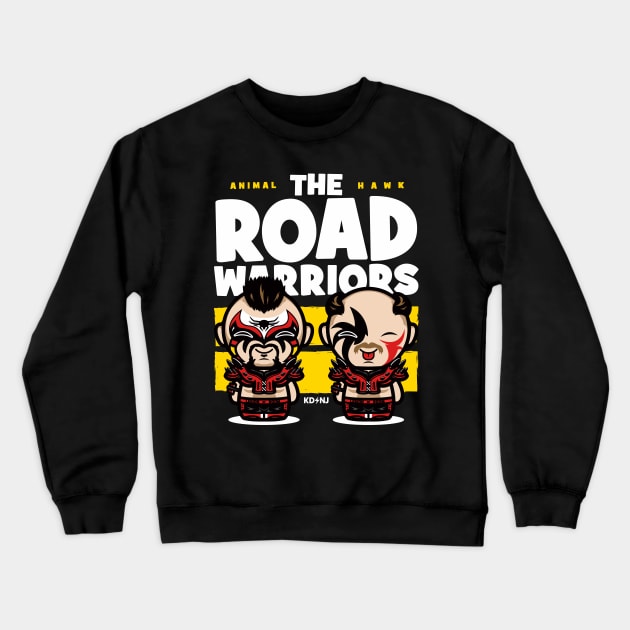 Road of Doom Crewneck Sweatshirt by KDNJ